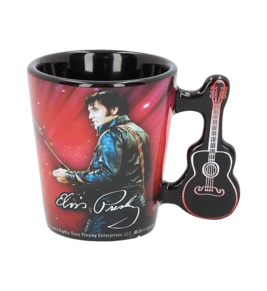 Elvis Presley '68 Comeback Espresso Cup 85ml with Guitar Handle