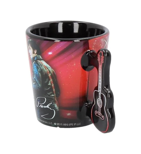 Elvis Presley '68 Comeback Espresso Cup 85ml with Guitar Handle