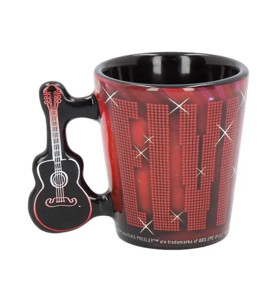 Elvis Presley '68 Comeback Espresso Cup 85ml with Guitar Handle