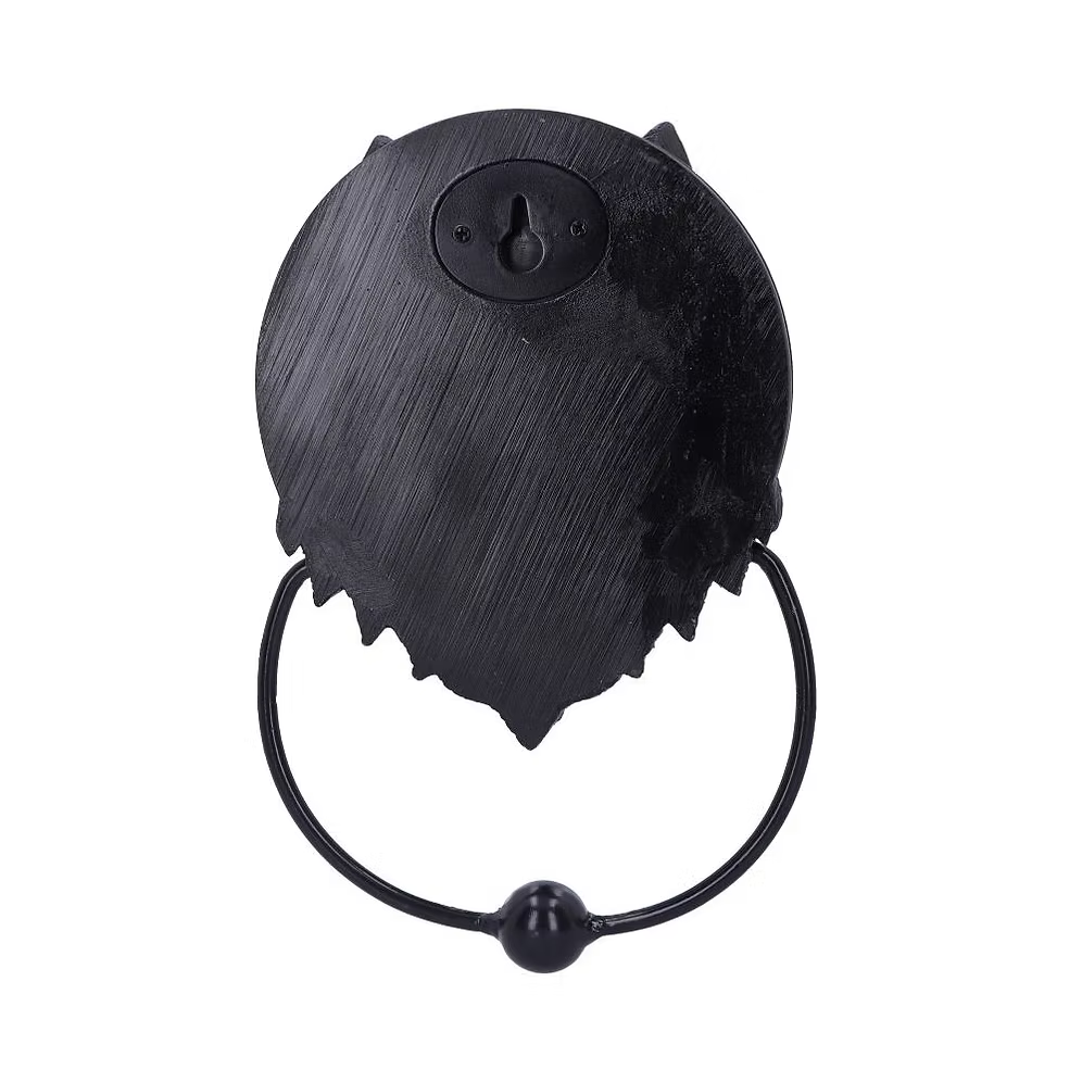 Wolf Moon Gothic Wolf Head Door Knocker 20.5cm
