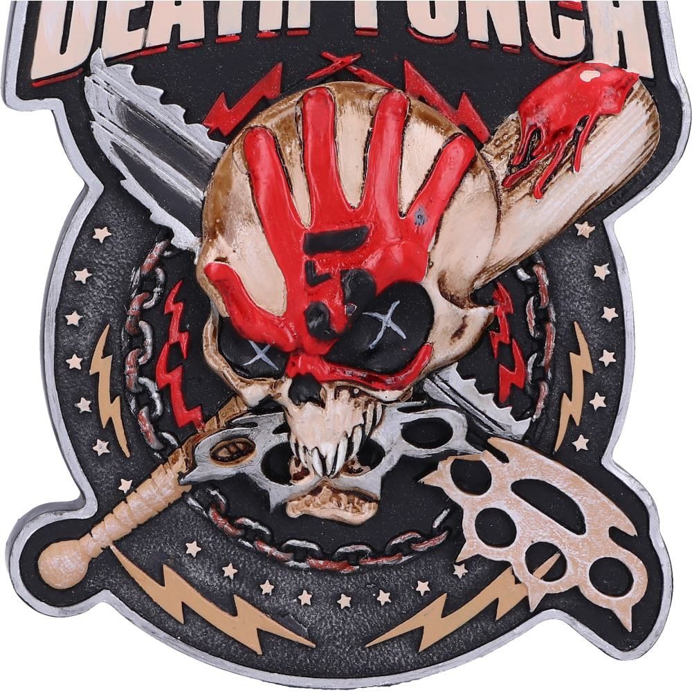 Five Finger Death Punch Christmas Tree Hanging Ornament 9.5cm