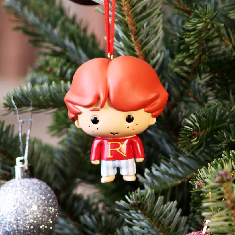 Harry Potter Chibi Ron Hanging Ornament 7.5cm – Officially Licensed