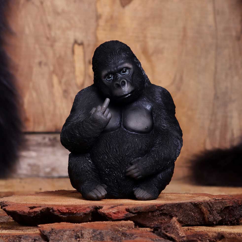 Gone Wild Gorilla Figurine 15.5cm | Nemesis Now