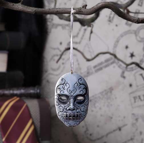 Harry Potter Death Eater Mask Hanging Ornament 7cm – Officially Licensed