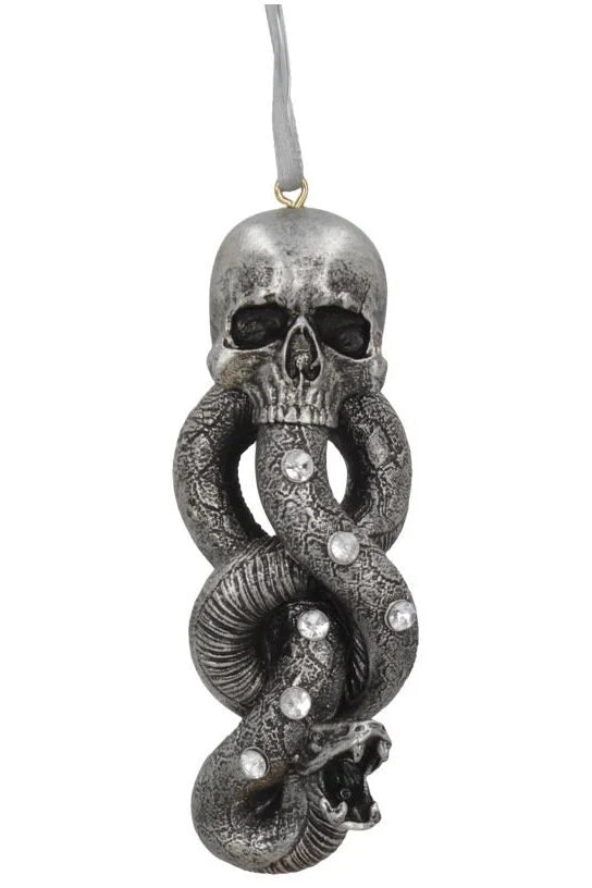 Harry Potter Dark Mark Hanging Ornament 9.5cm – Silver