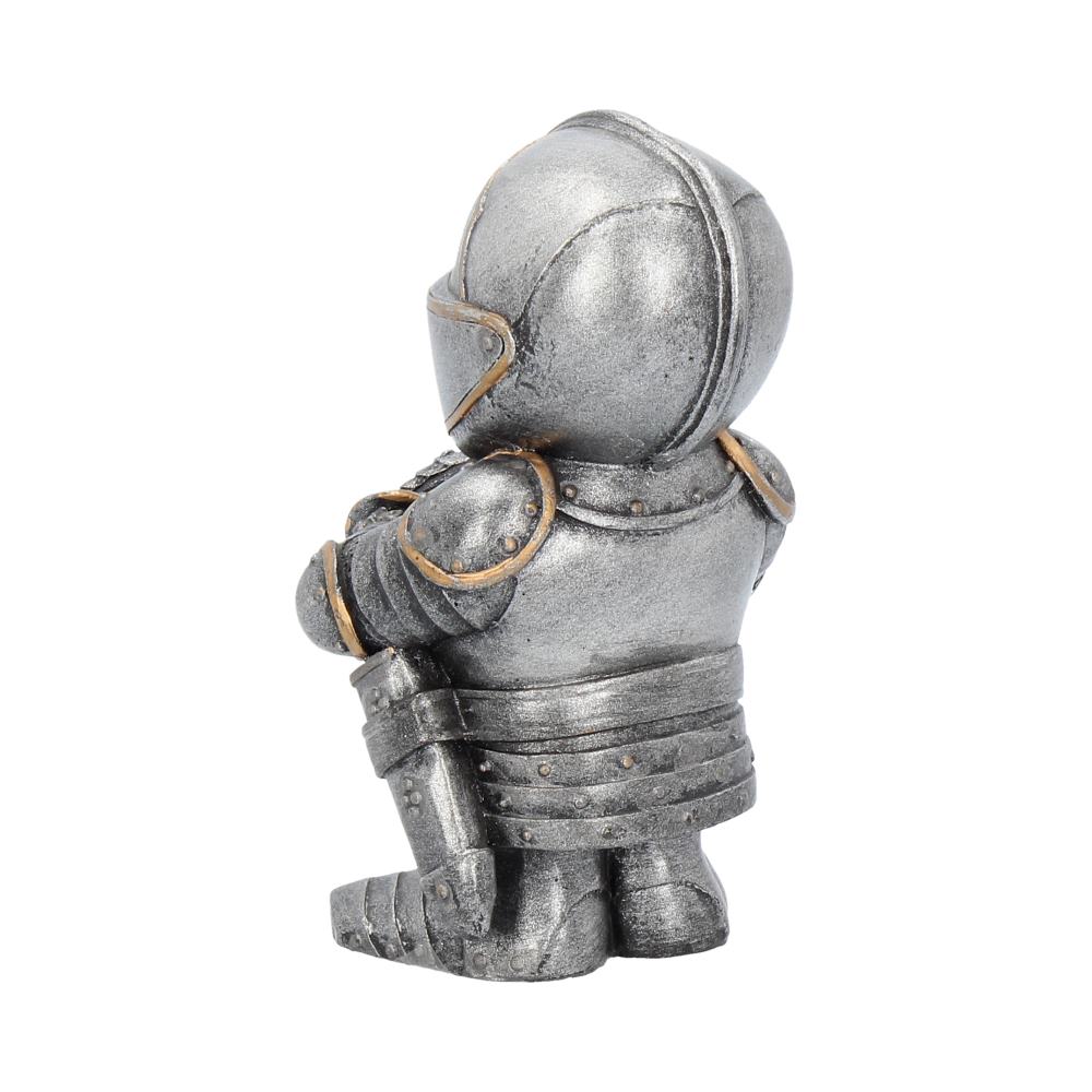 Sir Fightalot Silver Knight Figurine | Fantasy Medieval Collectible | Nemesis Now 11cm