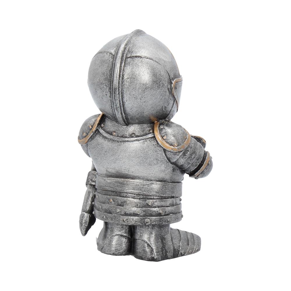 Sir Fightalot Silver Knight Figurine | Fantasy Medieval Collectible | Nemesis Now 11cm