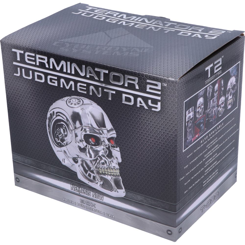 Terminator T-800 Head Box 18cm | Officially Licensed Collectible