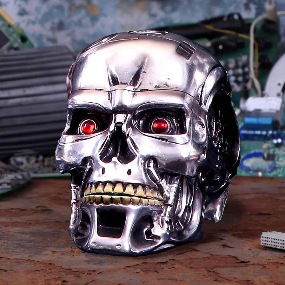 Terminator T-800 Head Box 18cm | Officially Licensed Collectible