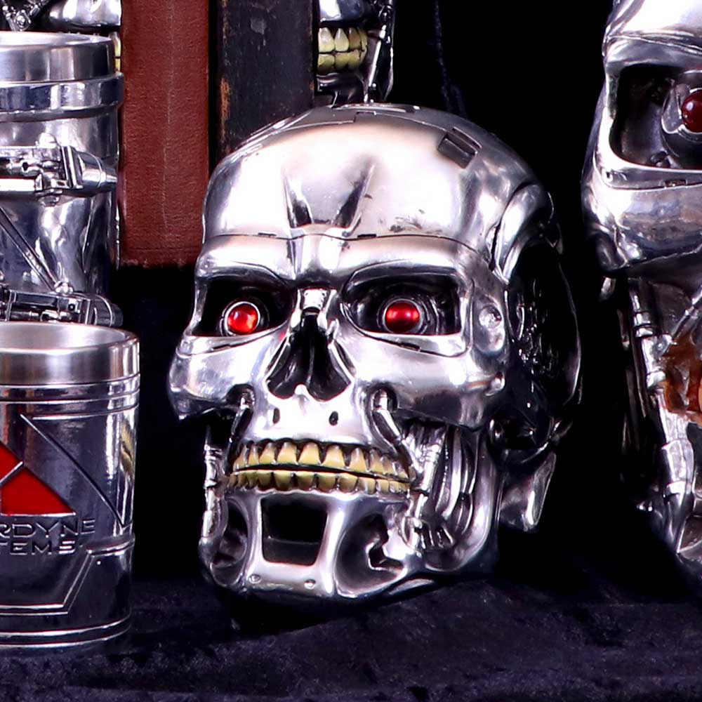 Terminator T-800 Head Box 18cm | Officially Licensed Collectible