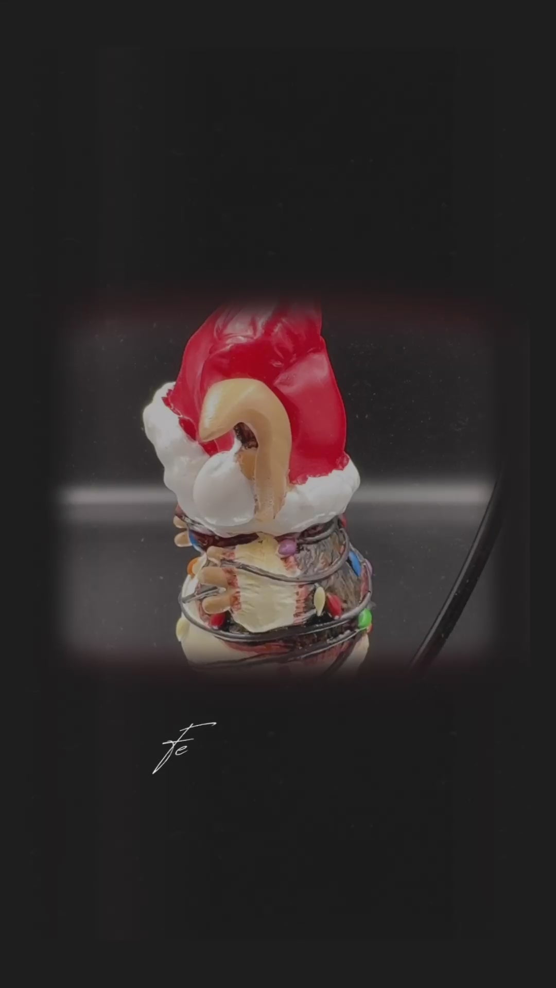 Gremlins Gizmo in Fairy Lights Hanging Festive Decorative Ornament