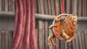 Harry Potter Gryffindor Mascot Hanging Ornament 8.4cm – Officially Licensed