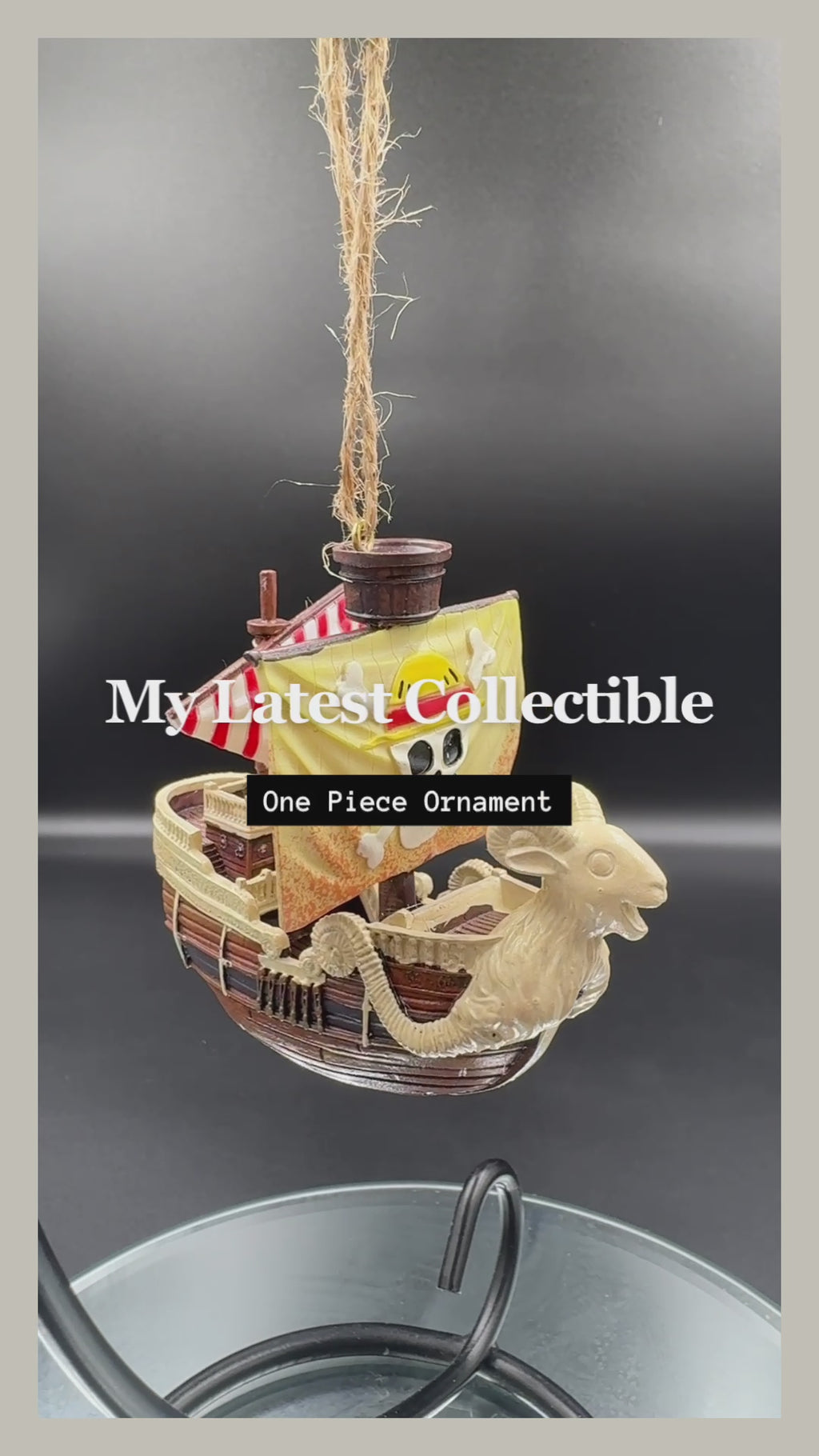 One Piece Going Merry Hanging Ornament 8.7cm