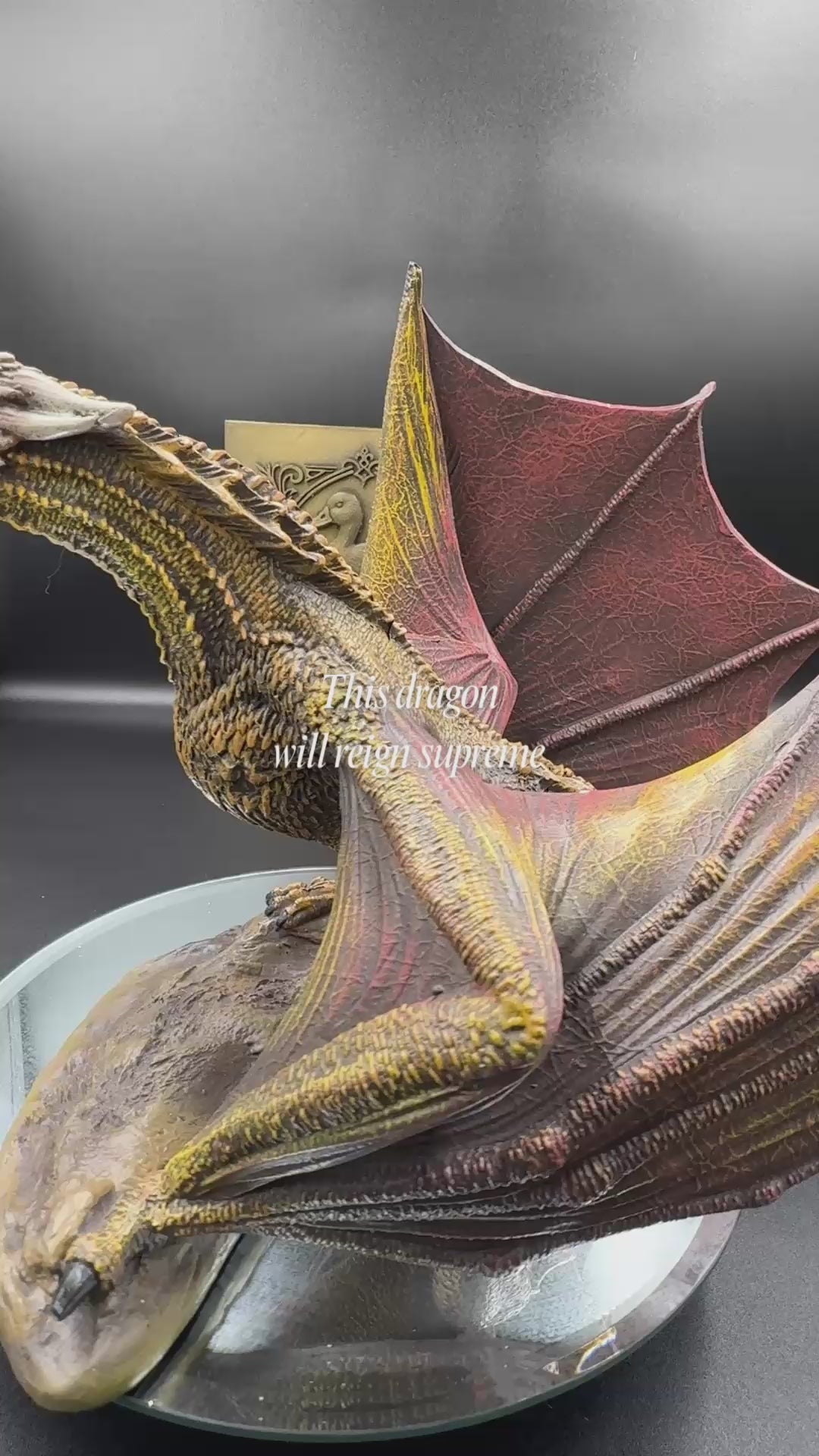 Game of Thrones Viserion Large Dragon Figurine