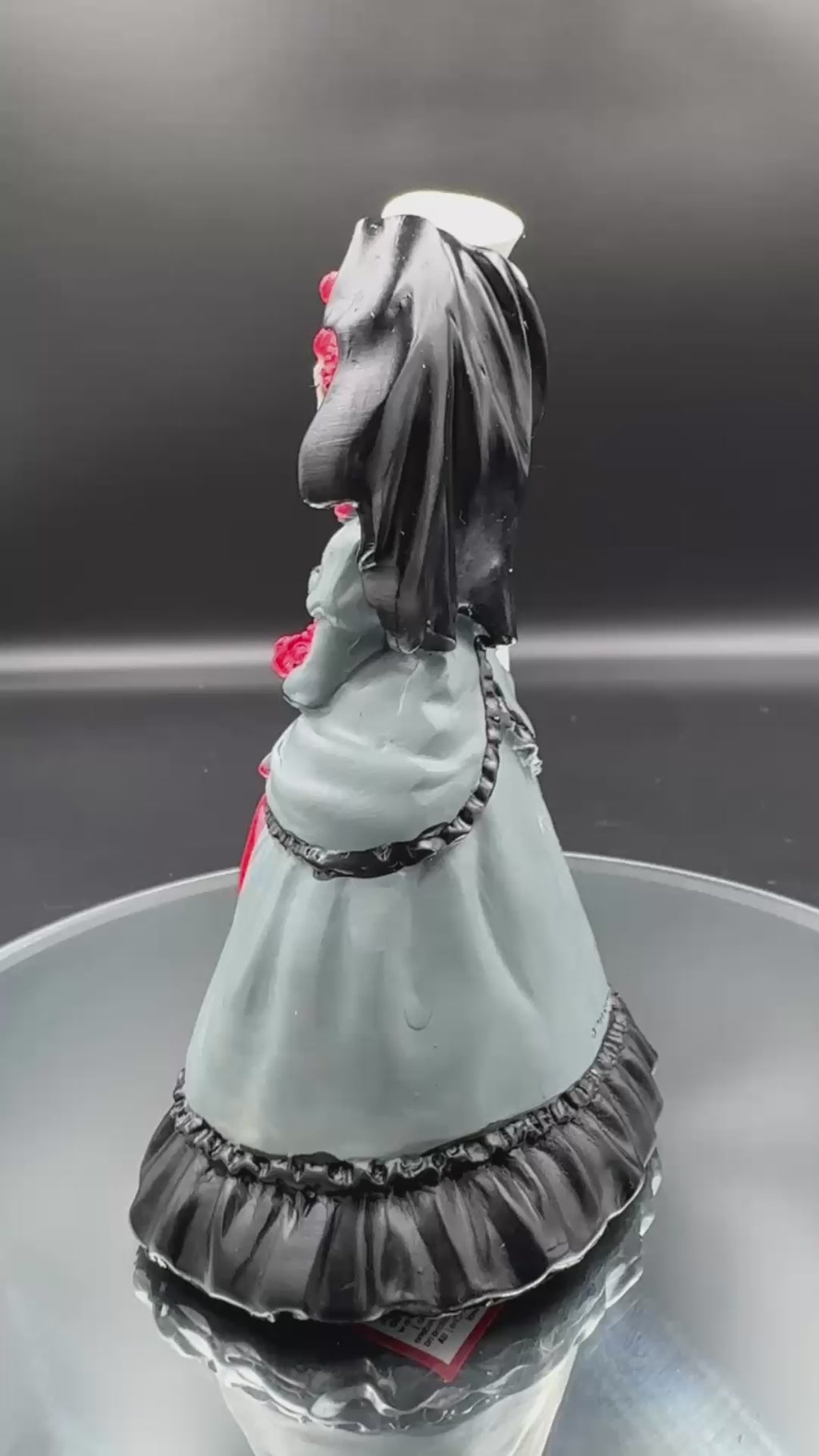 Forever By Your Side Figurine Skeleton Wedding Bride Groom Valentine