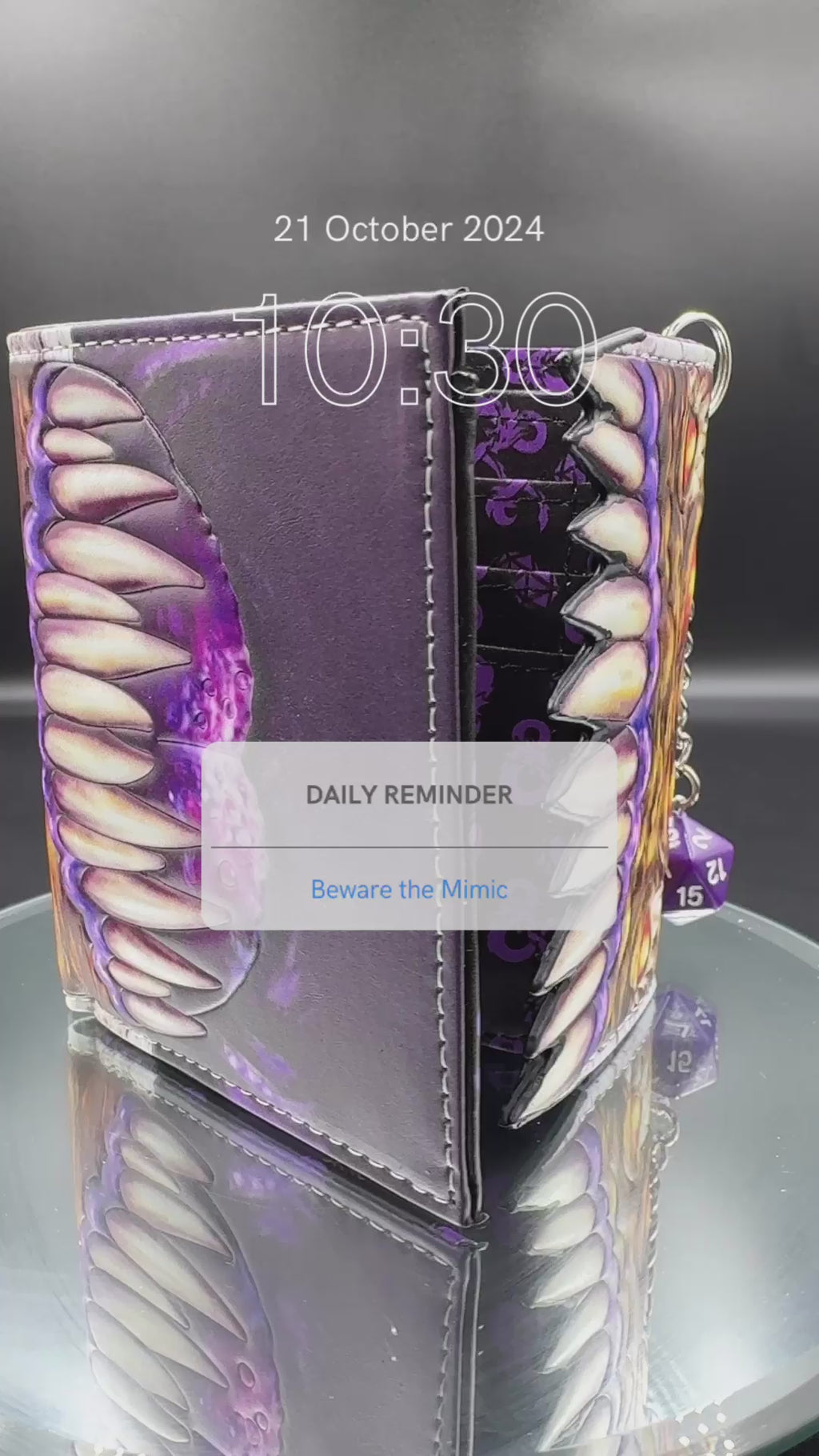 Dungeons & Dragons Mimic Wallet