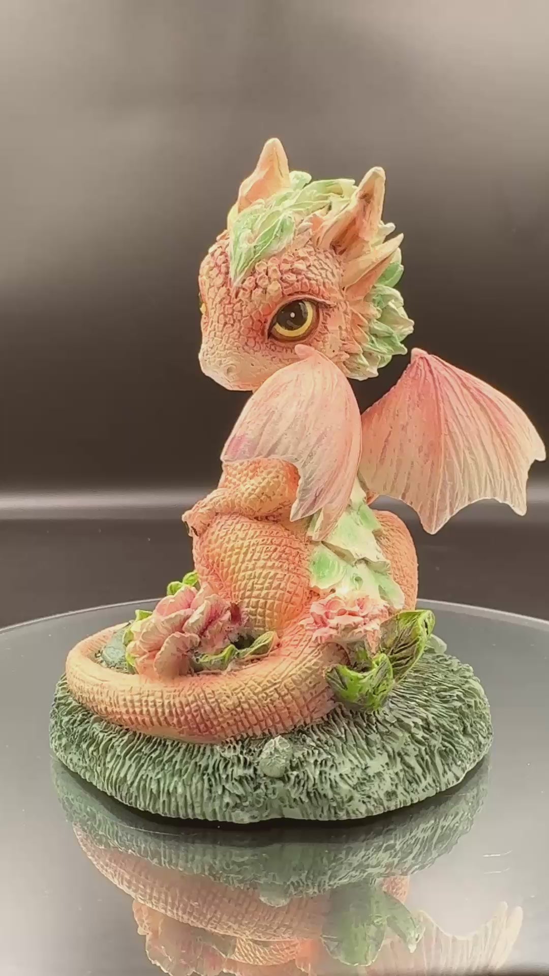 Carnation Flower Dragon 12cm