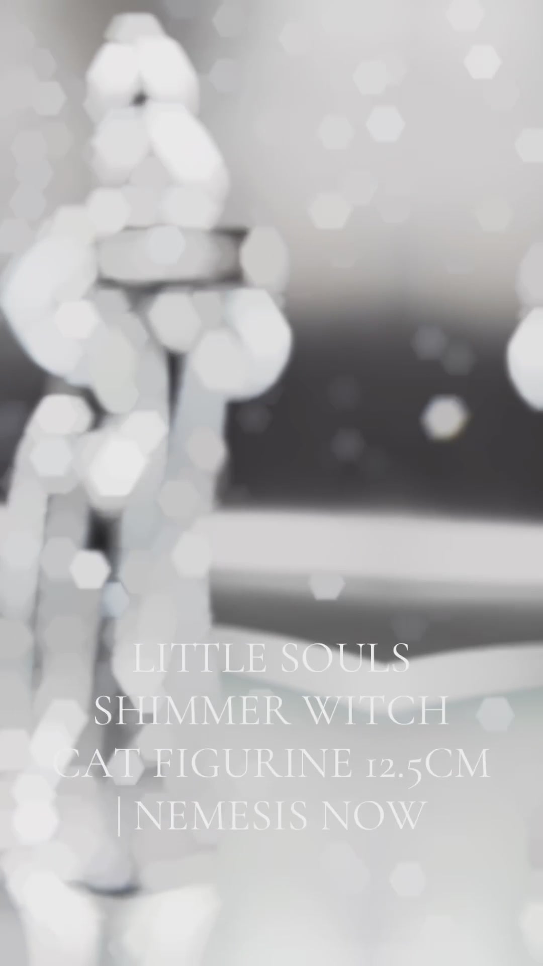 Little Souls Shimmer Witch Cat Figurine 12.5cm | Nemesis Now