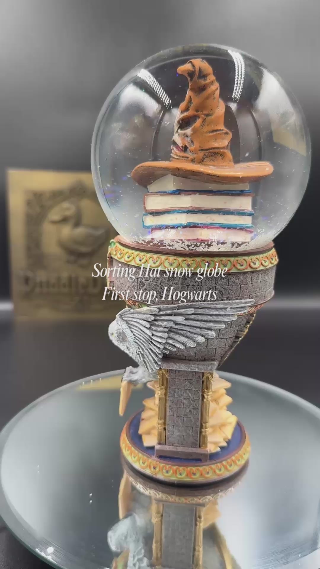 Harry Potter First Day at Hogwarts Snow Globe