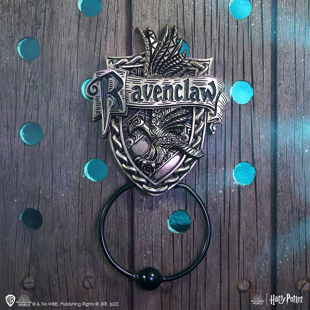 Harry Potter Ravenclaw Door Knocker 24.5cm – Officially Licensed Bronze Resin Plaque