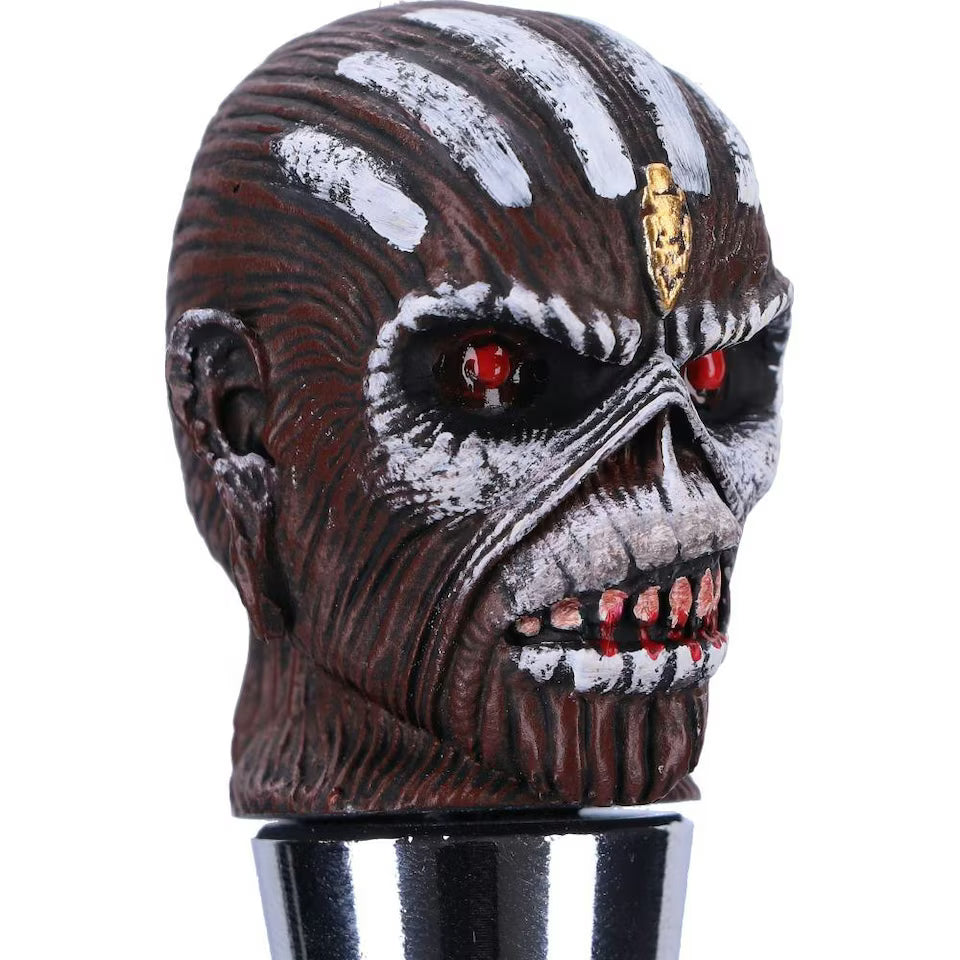 Iron Maiden Book of Souls Eddie Bottle Stopper, 10cm | Nemesis Now
