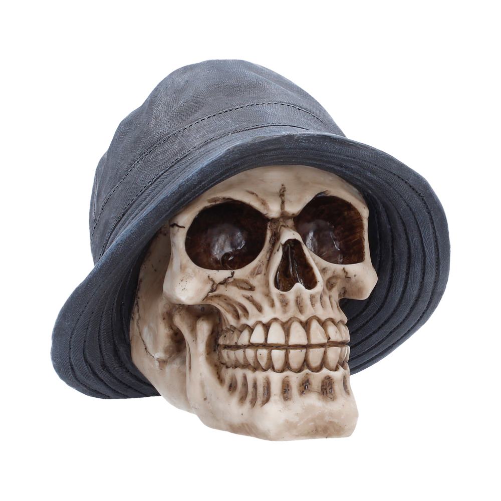 Nemesis Now Mad For It Bucket Hat Skull Ornament 13.5cm