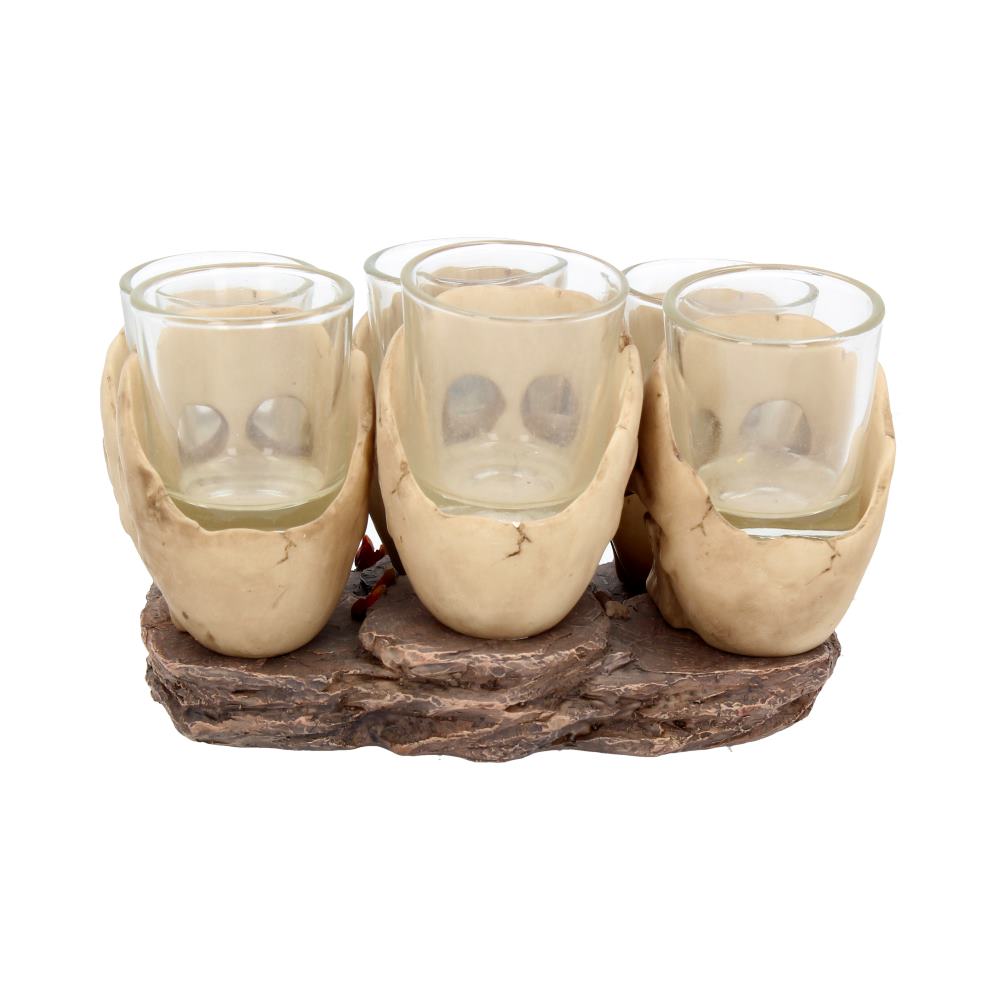 Six Shooter Skulls Shot Glass Set of 6 – Nemesis Now