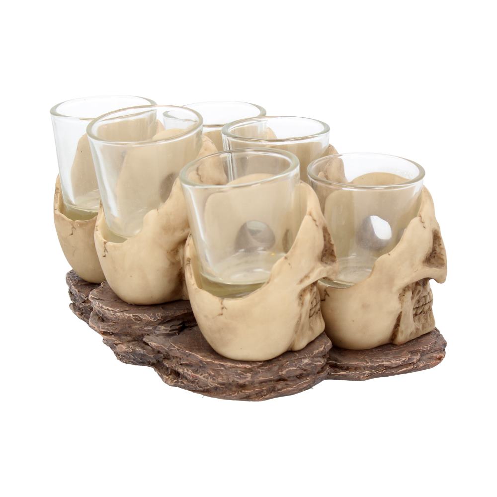 Six Shooter Skulls Shot Glass Set of 6 – Nemesis Now