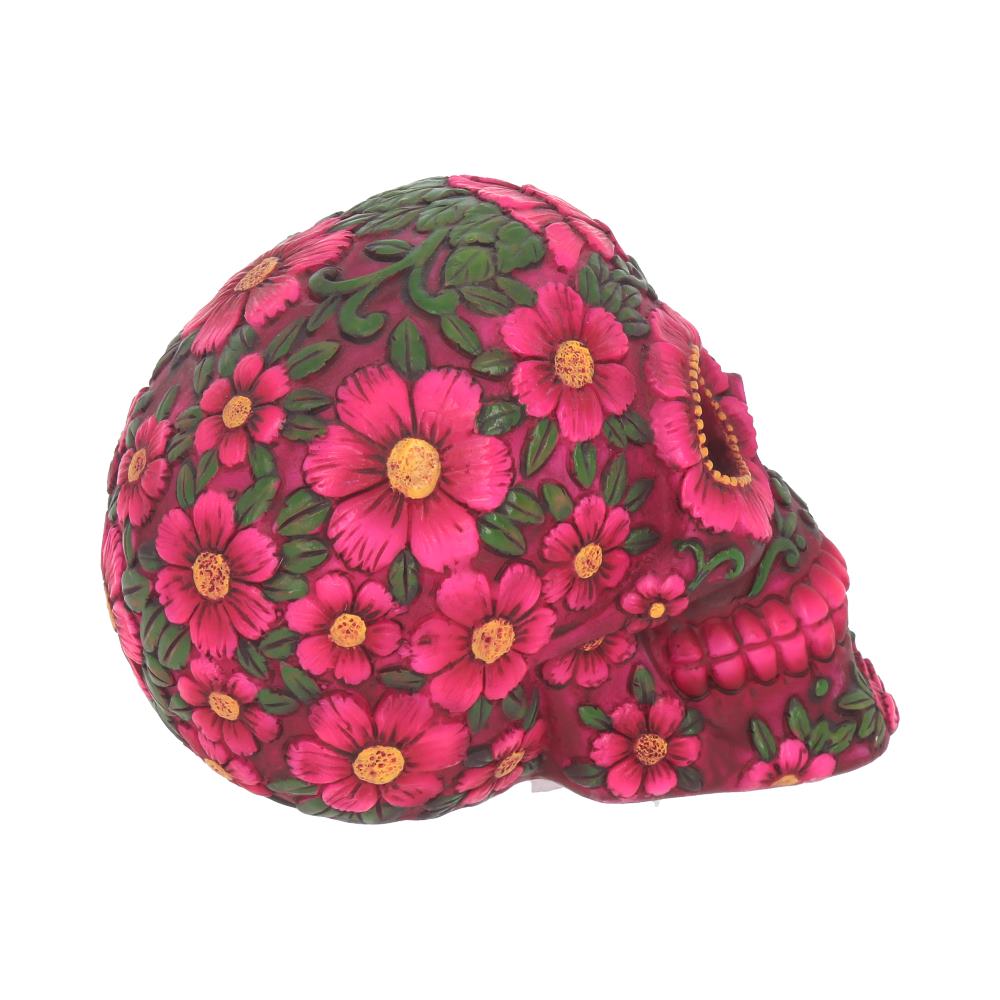 Sugar Blossom Pink Floral Calavera Skull 14.5cm – Nemesis Now