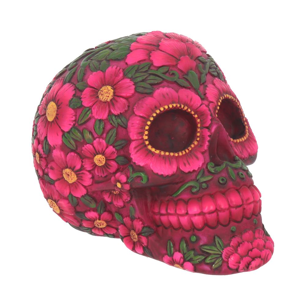 Sugar Blossom Pink Floral Calavera Skull 14.5cm – Nemesis Now
