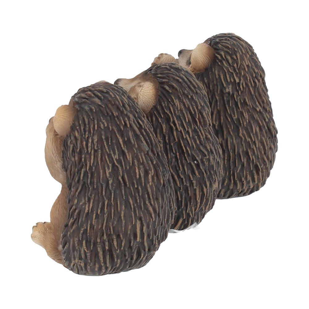 Three Wise Hedgehog Figurines 8.5cm