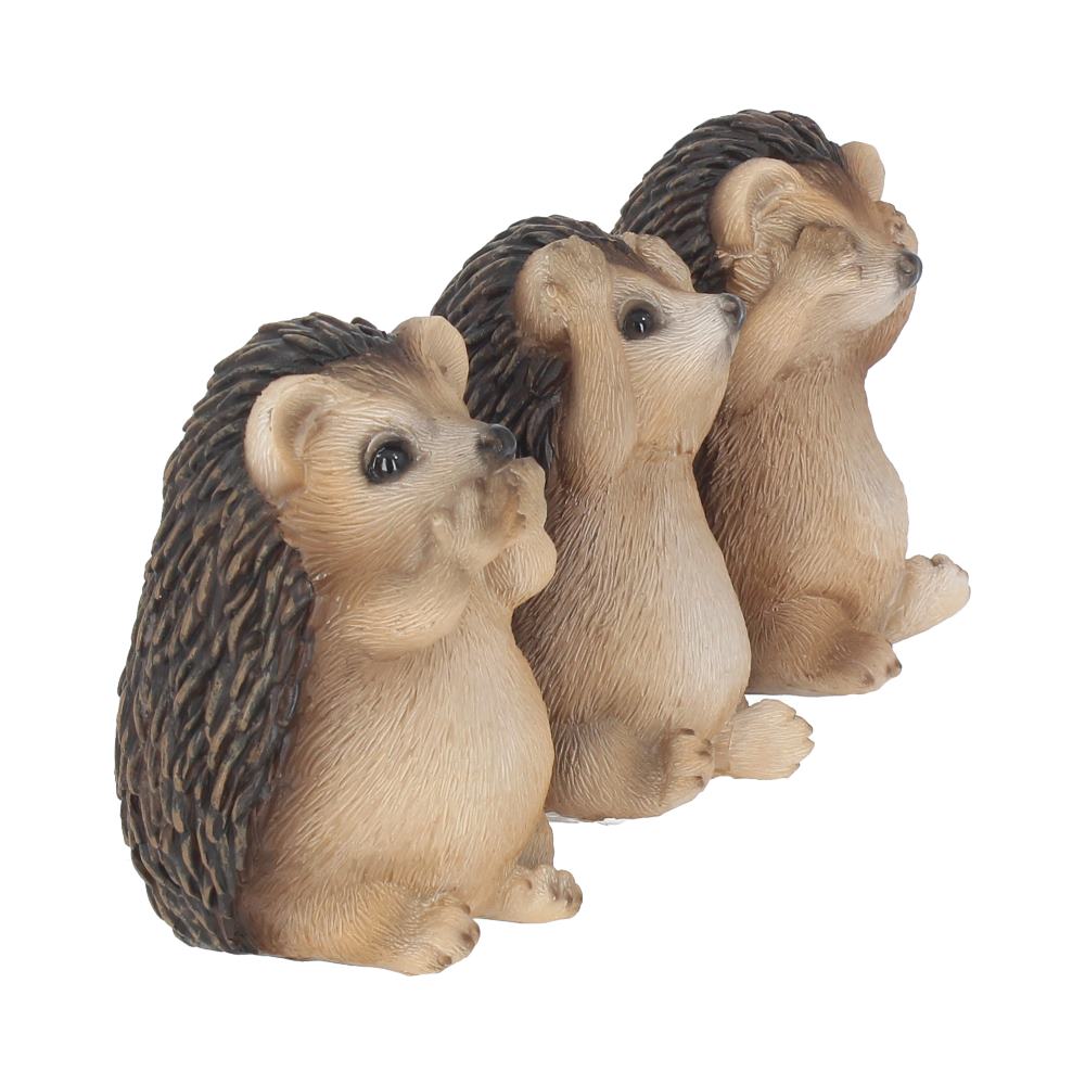 Three Wise Hedgehog Figurines 8.5cm