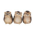 Three Wise Hedgehog Figurines 8.5cm