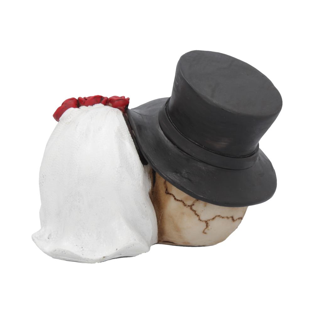 Together Forever Bride & Groom Skull Ornament 16cm – Nemesis Now