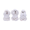 Nemesis Now Three Wise Westies Figurine Set – 8cm
