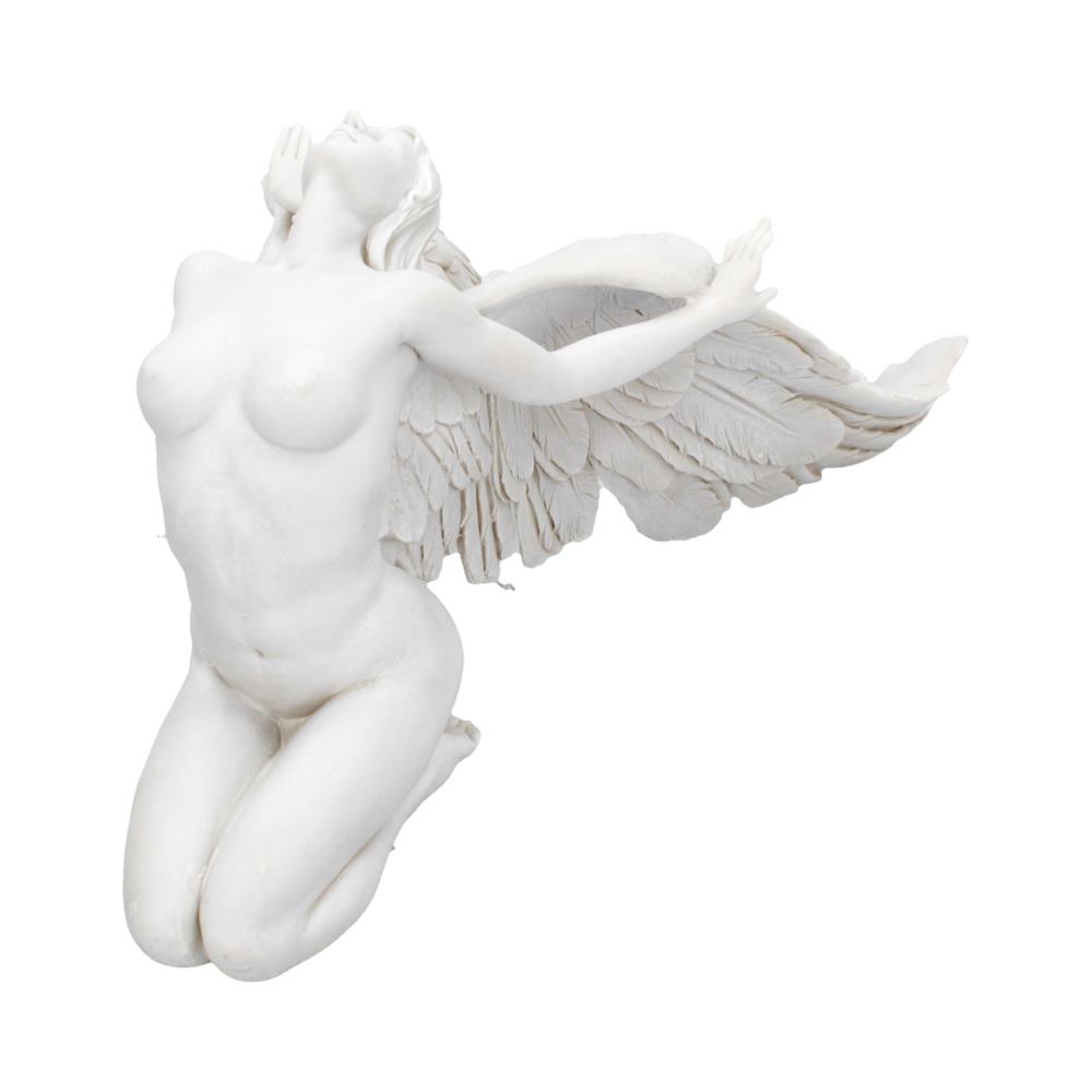 Angels Freedom Kneeling Angel Figurine 40cm – Nemesis Now