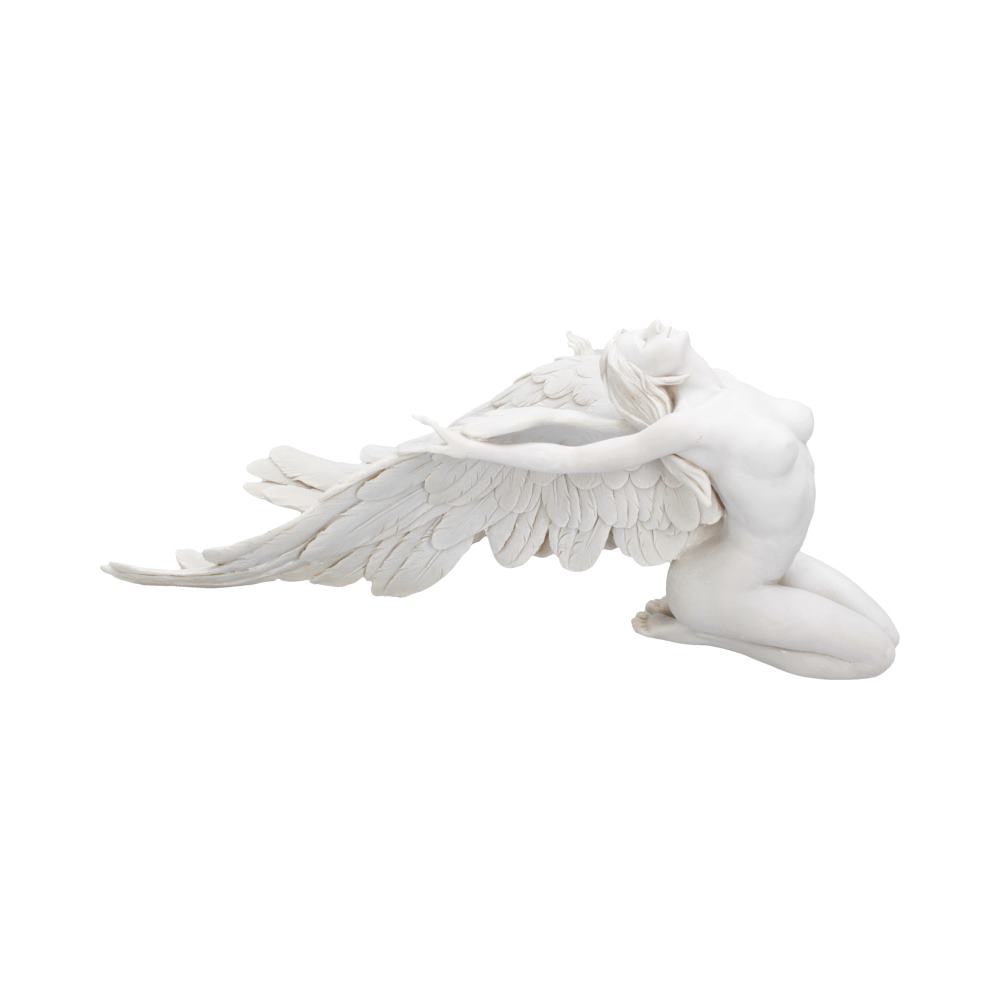 Angels Freedom Kneeling Angel Figurine 40cm – Nemesis Now