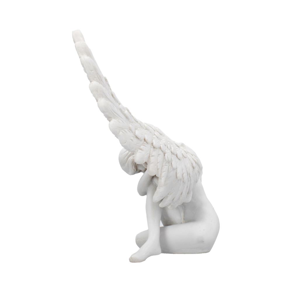 Angels Sympathy Seated Angel Figurine 36cm – Nemesis Now
