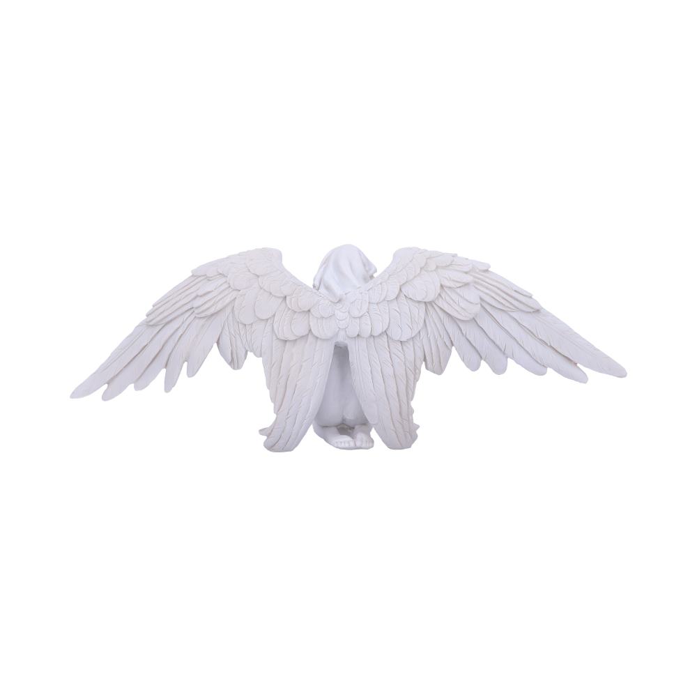 Angels Offering White Kneeling Angel Figurine 38cm – Nemesis Now