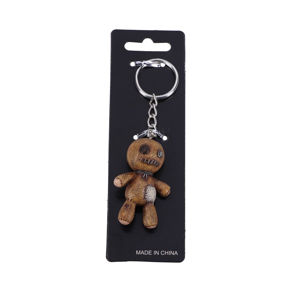 Dark Curse Voodoo Doll Keyring 6cm | Nemesis Now