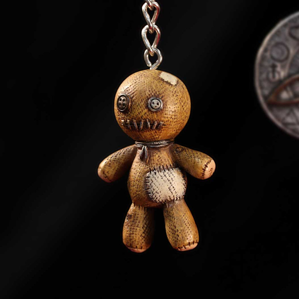 Dark Curse Voodoo Doll Keyring 6cm | Nemesis Now