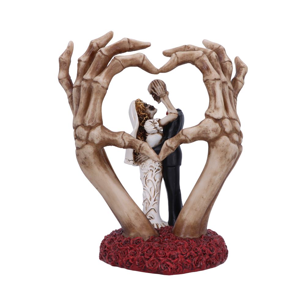From This Day Forward Skeleton Wedding Couple Figurine, 20cm