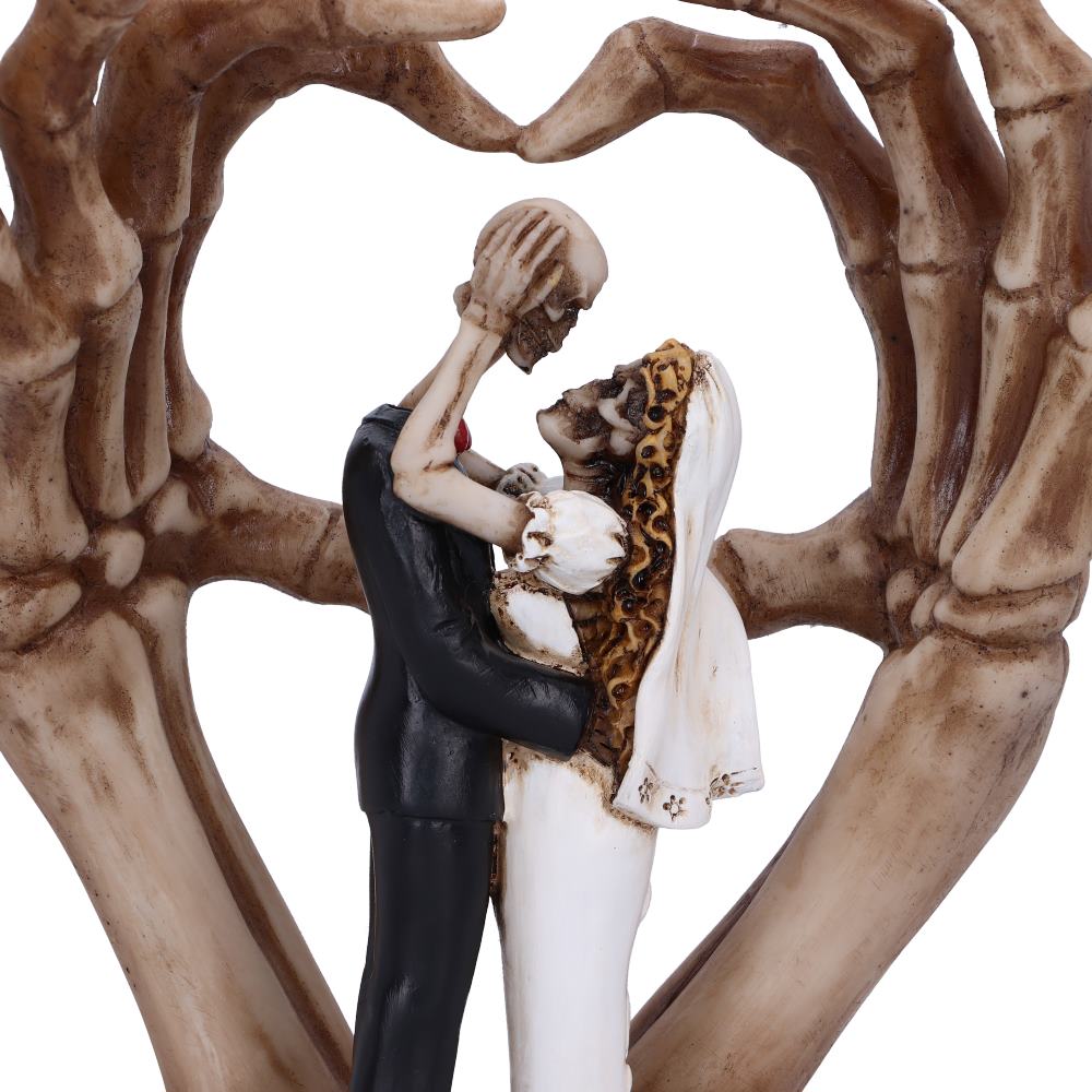 From This Day Forward Skeleton Wedding Couple Figurine, 20cm