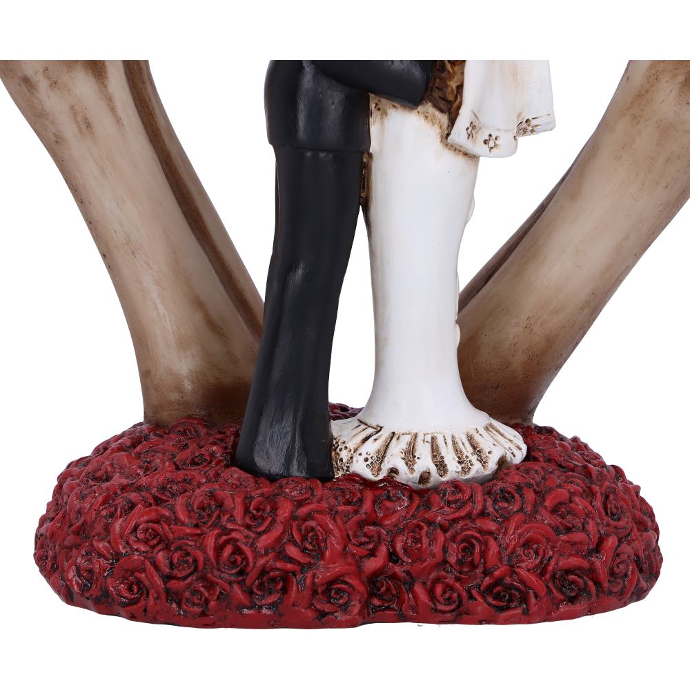 From This Day Forward Skeleton Wedding Couple Figurine, 20cm