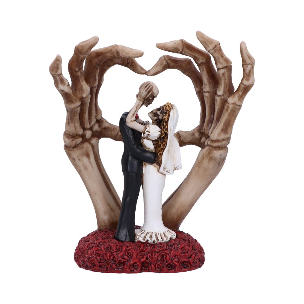 From This Day Forward Skeleton Wedding Couple Figurine, 20cm
