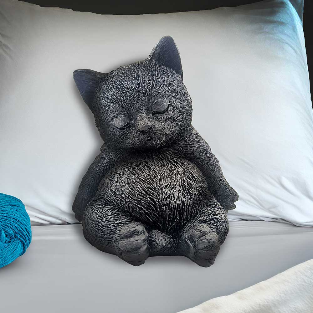 Daydream Sleeping Black Cat Figurine 13cm | Nemesis Now