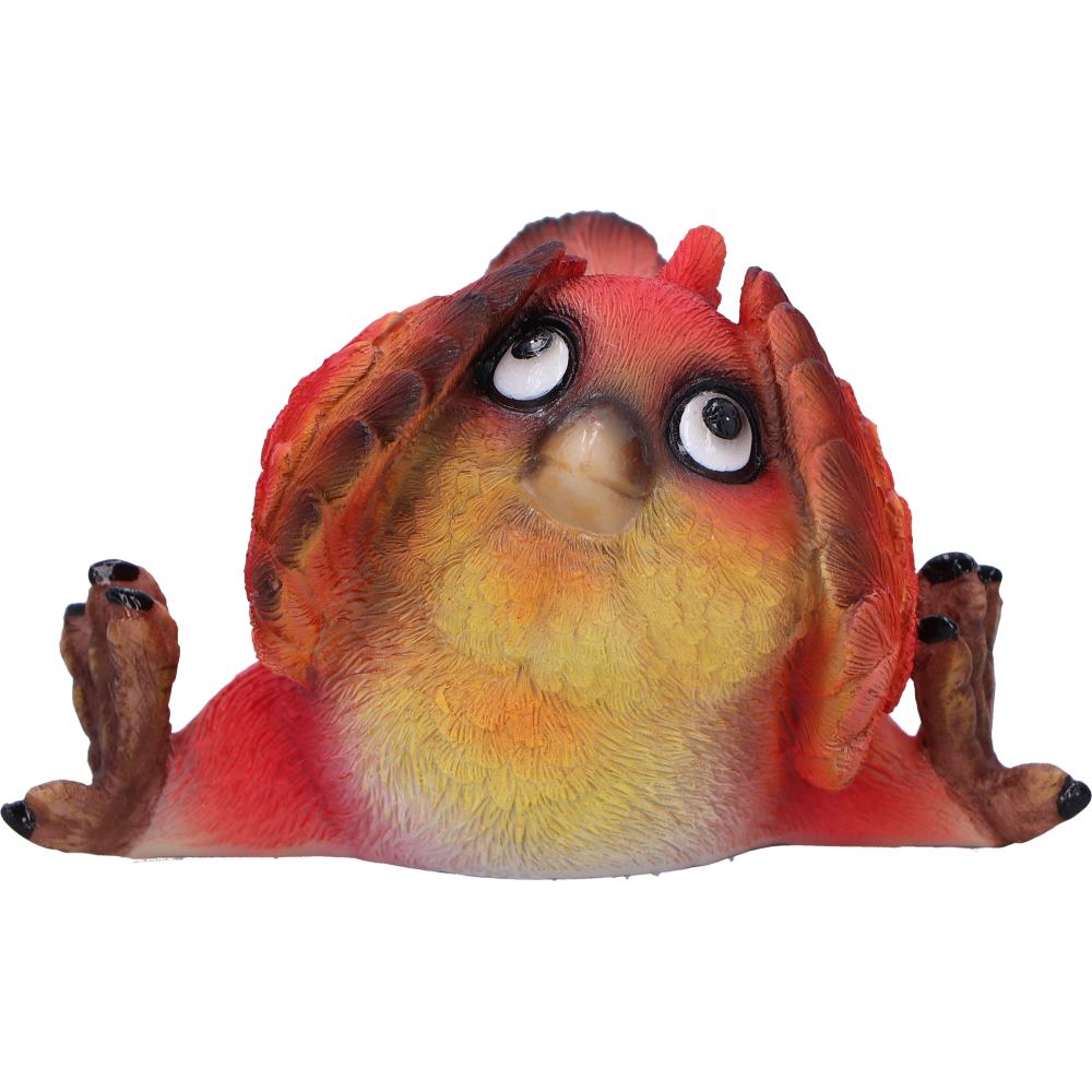 Three Wise Red Bird Figurine Set, 9.8cm | Nemesis Now