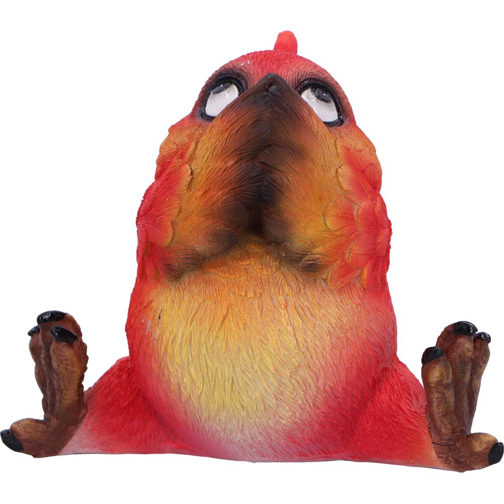 Three Wise Red Bird Figurine Set, 9.8cm | Nemesis Now