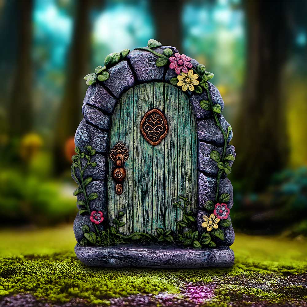 Nemesis Now Fae's Forest Welcome Fairy Door Ornament 16cm