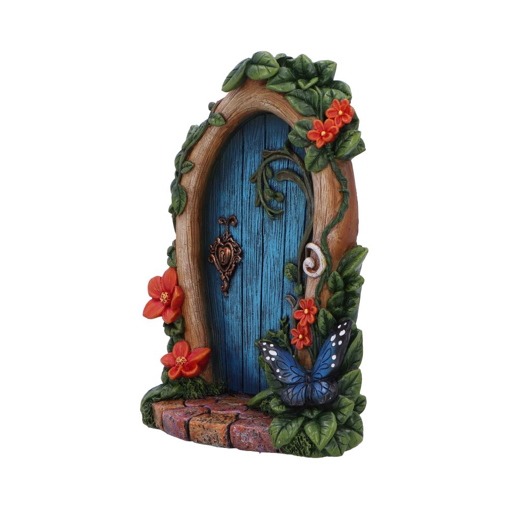 Fae's Enchanted Welcome Blue Fairy Door 16.5cm – Nemesis Now